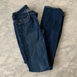 Women’s chip and pepper flare denim jeans size 25
